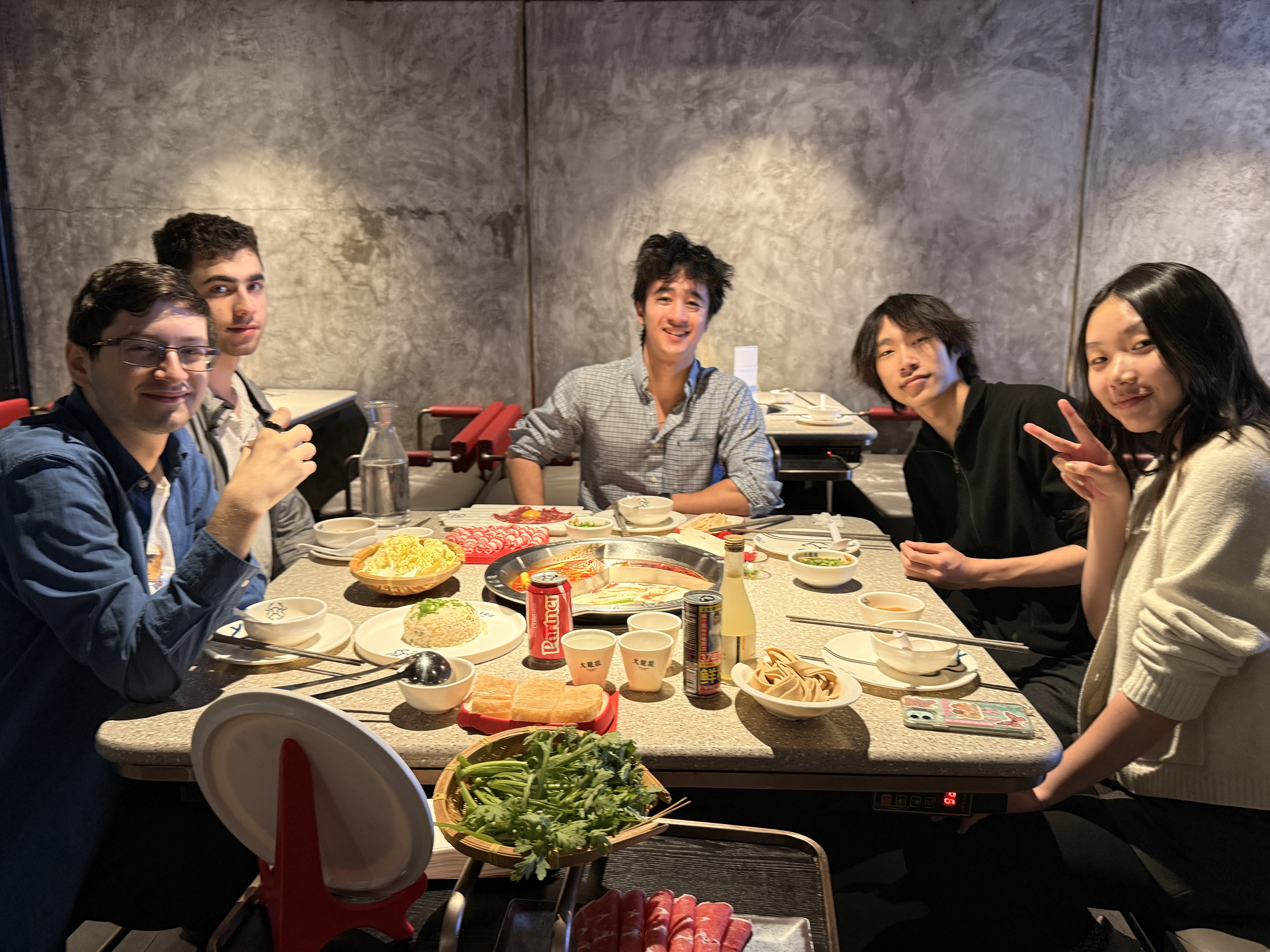 Post-season celebration selfie