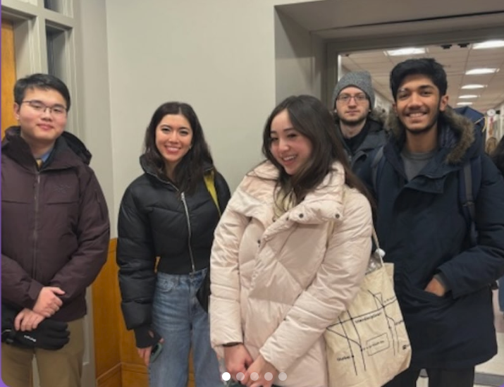 NYU PDU at the Boston University tournament showcase photo.